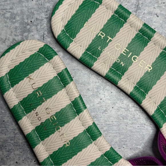 NEW Kurt Geiger Southbank Flat Sandal - Picture 3 of 6